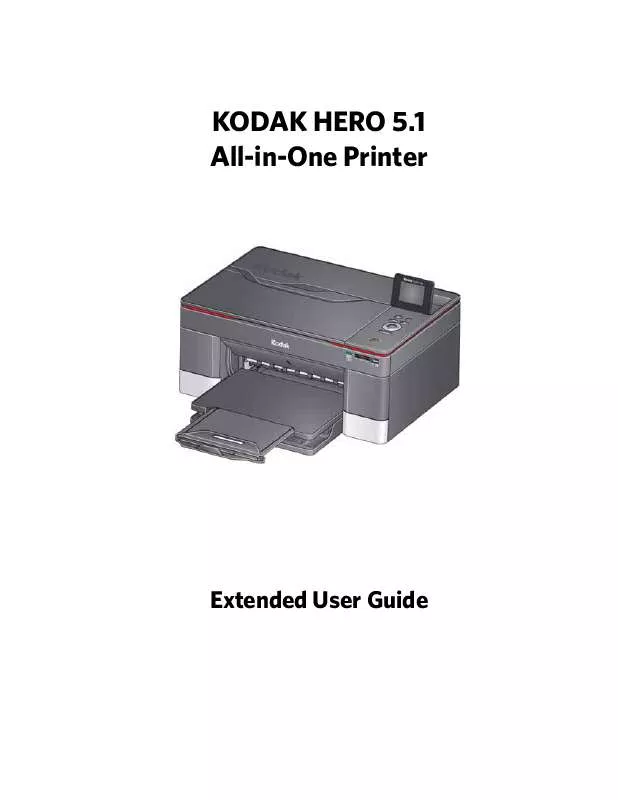 Mode d'emploi KODAK HERO 5.1