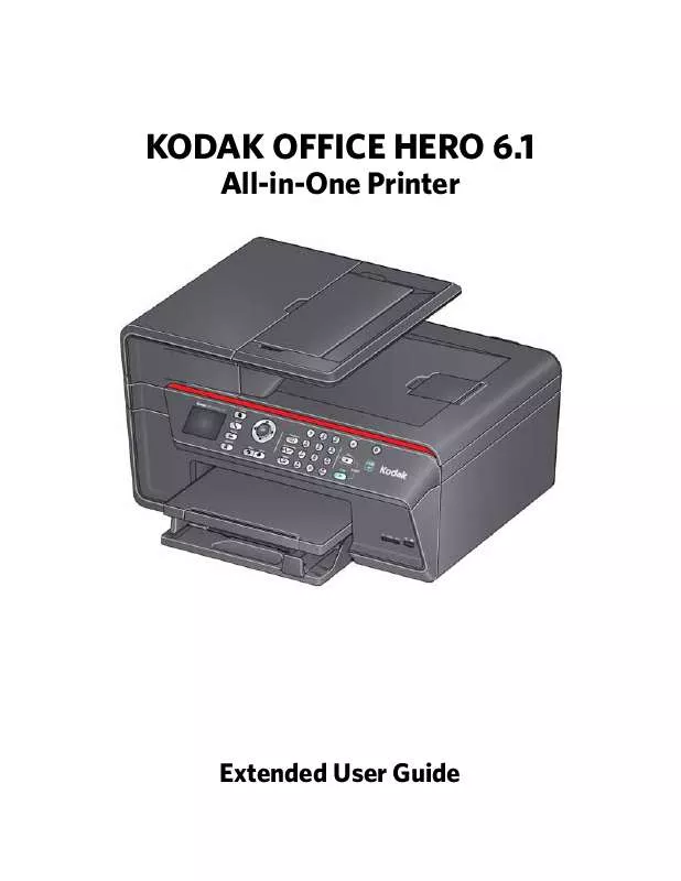 Mode d'emploi KODAK OFFICE HERO 6.1