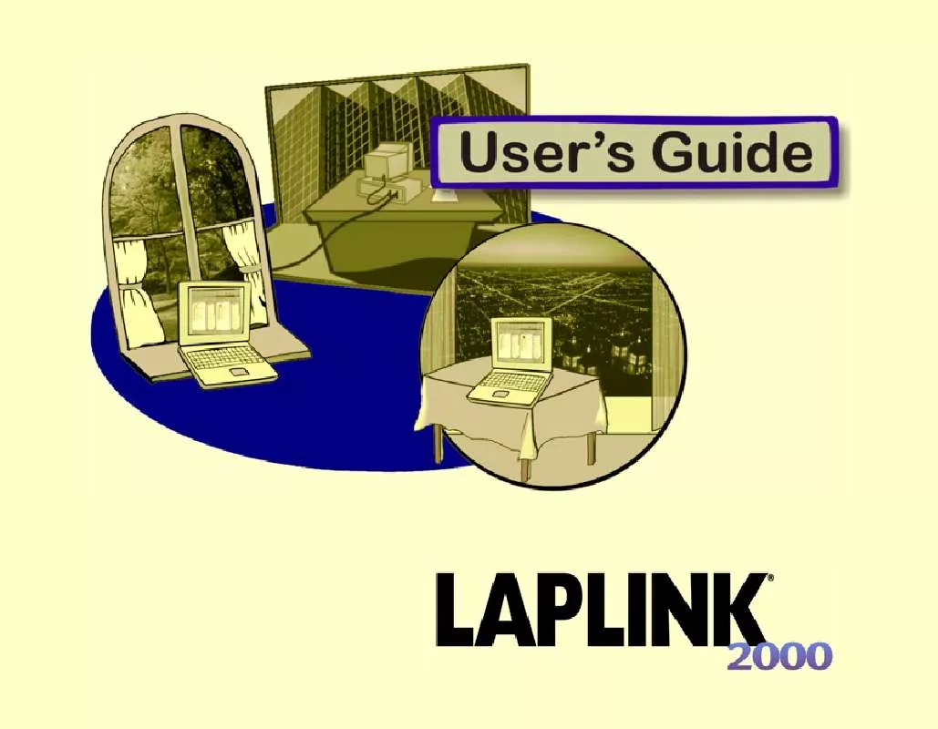 Mode d'emploi LAPLINK LAPLINK 2000