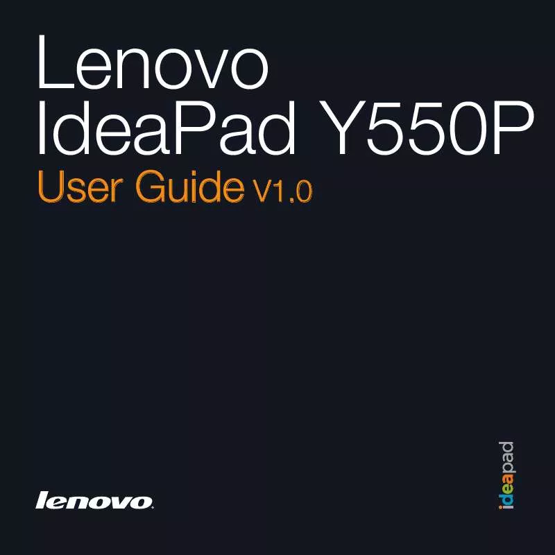 Mode d'emploi LENOVO IDEAPAD Y550P