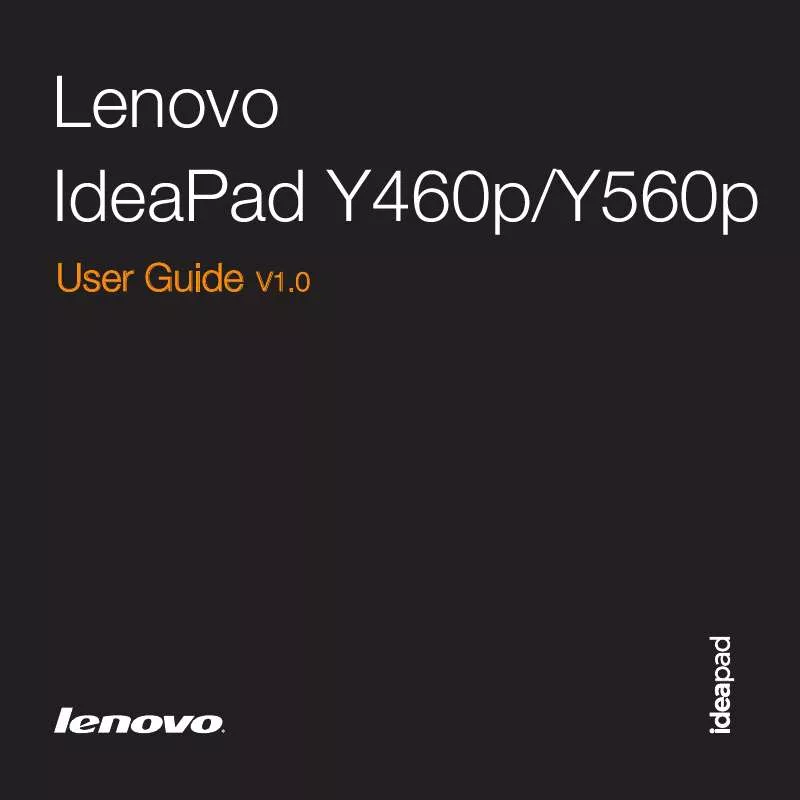 Mode d'emploi LENOVO IDEAPAD Y560P