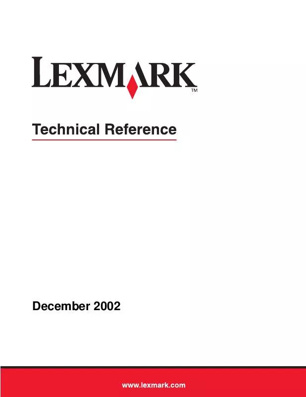 Mode d'emploi LEXMARK T420
