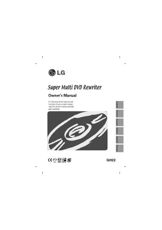 Mode d'emploi LG GH22-LS40