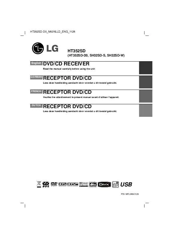 Mode d'emploi LG HT352SD-D0