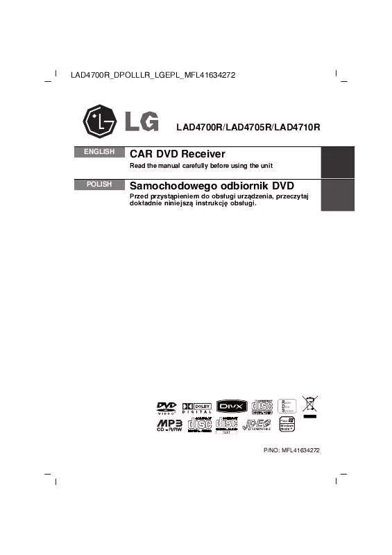 Mode d'emploi LG LAD-4710R