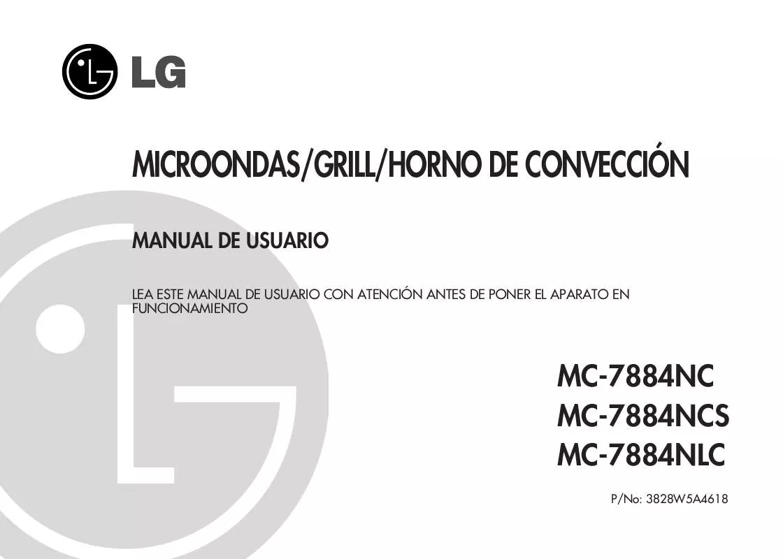 Mode d'emploi LG MC-7884-NC