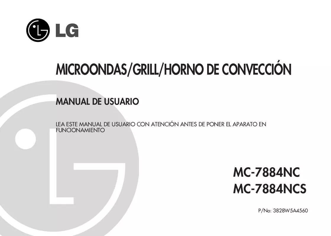Mode d'emploi LG MC-7884-NCS