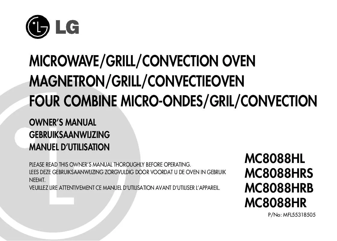 Mode d'emploi LG MC-8088-HRB