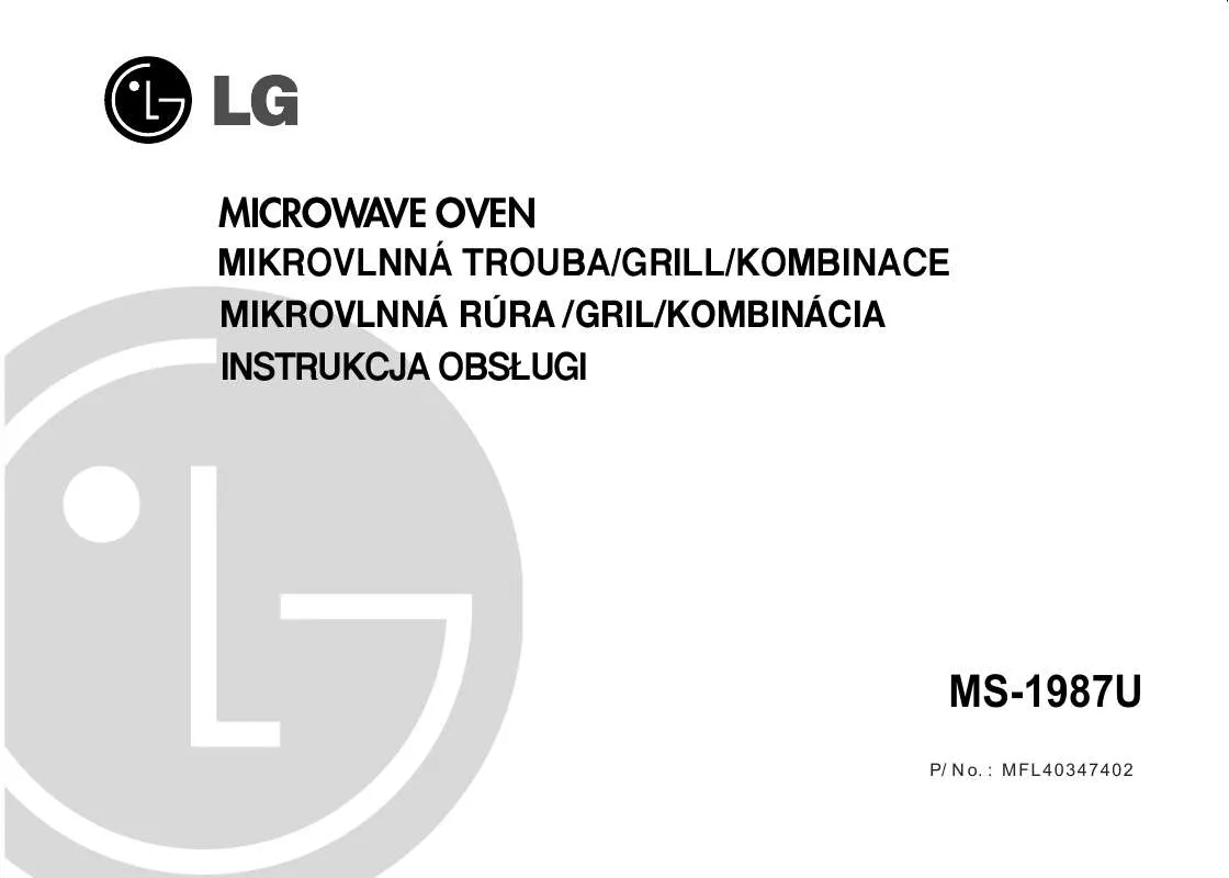 Mode d'emploi LG MS-1987-U