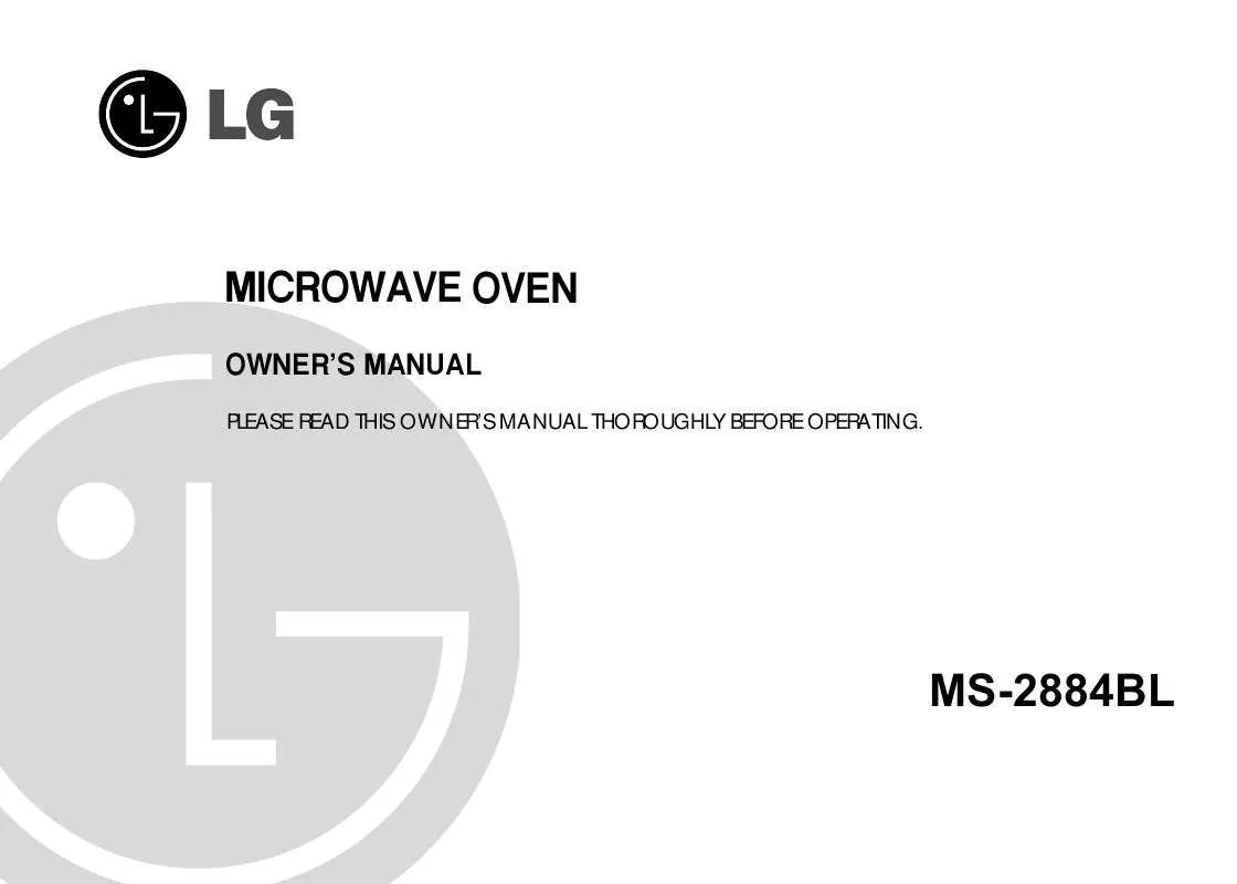 Mode d'emploi LG MS-2884-BL