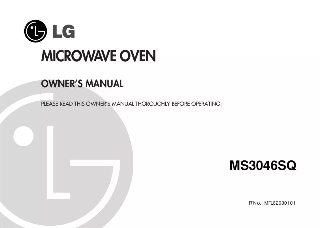 Mode d'emploi LG MS3046SQ