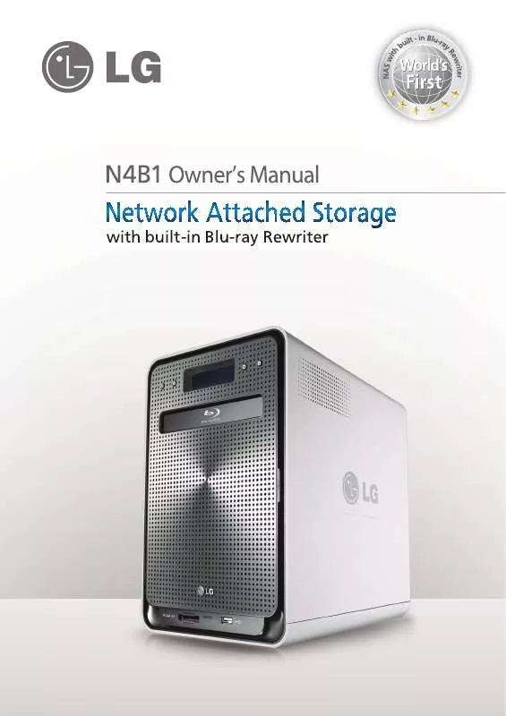 Mode d'emploi LG NAS N4B1