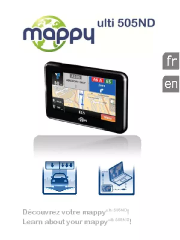 Mode d'emploi MAPPY ULTI 505ND