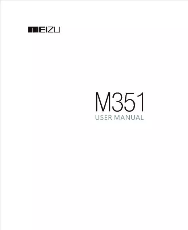 Mode d'emploi MEIZU M5