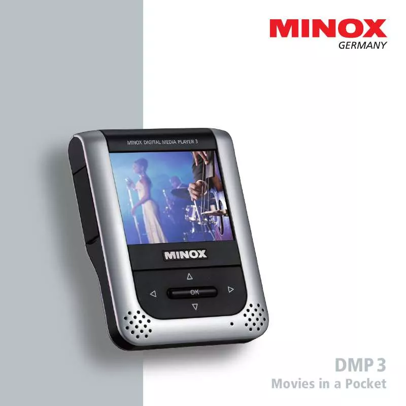 Mode d'emploi MINOX DMP-3