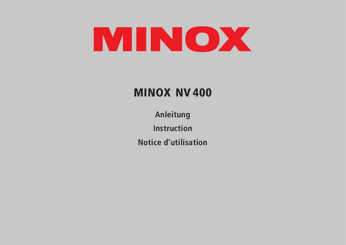 Mode d'emploi MINOX NV400