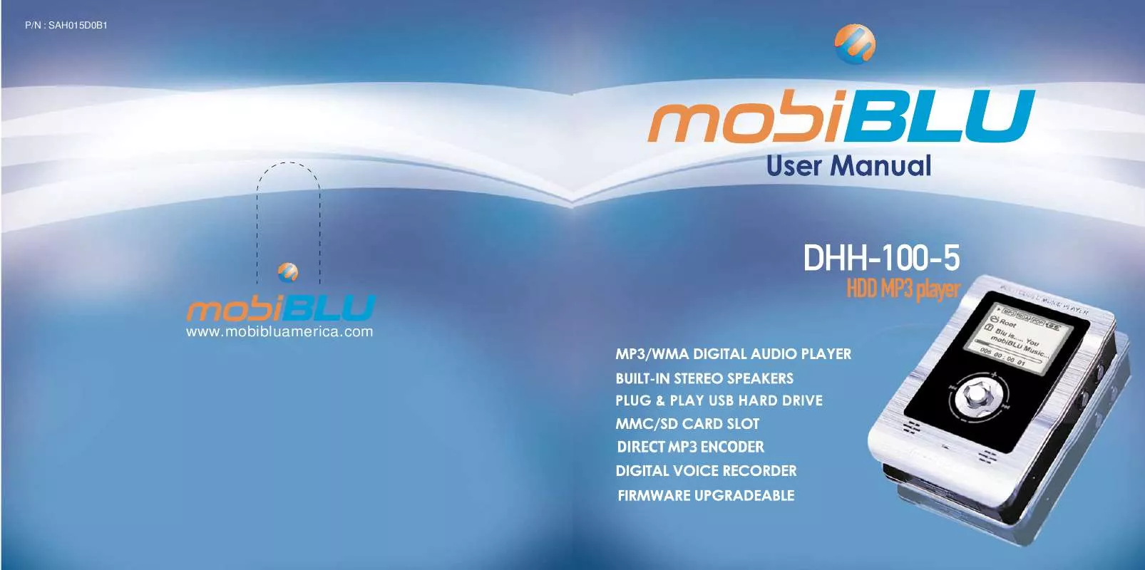 Mode d'emploi MOBIBLU DHH-100-5