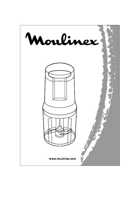 Mode d'emploi MOULINEX AT71R1 MULTIMOULINETTE