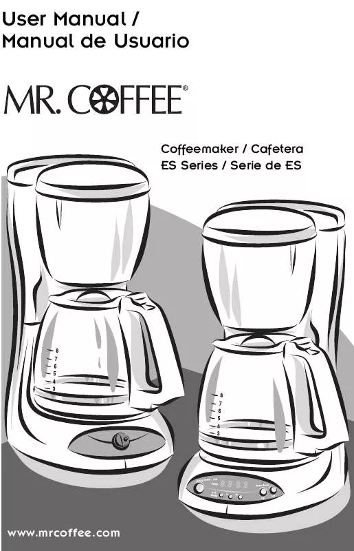 Mode d'emploi MR COFFEE ESX10