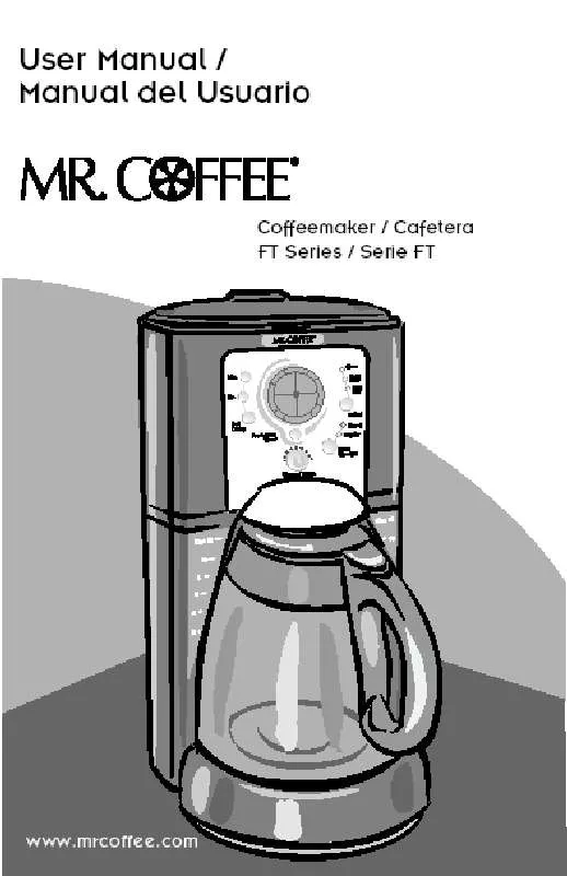 Mode d'emploi MR COFFEE FTX24