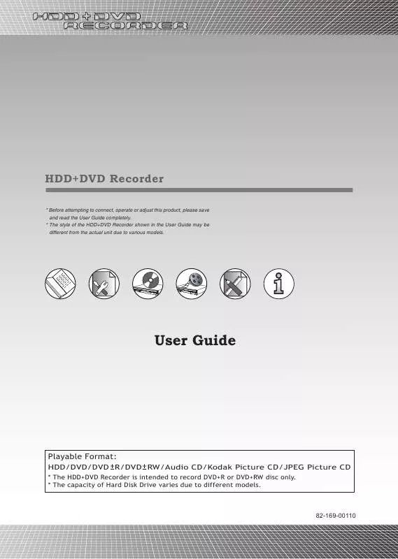 Mode d'emploi MUSTEK DVD-R580