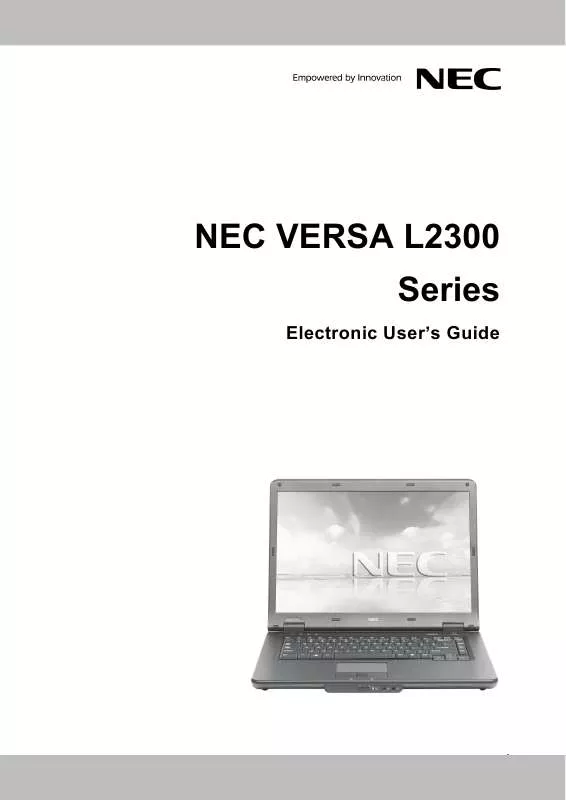 Mode d'emploi NEC L2300