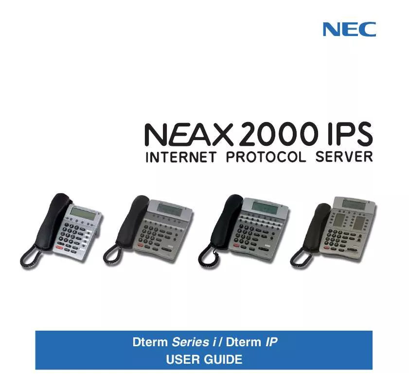 Mode d'emploi NEC NEAX 2000 IPS