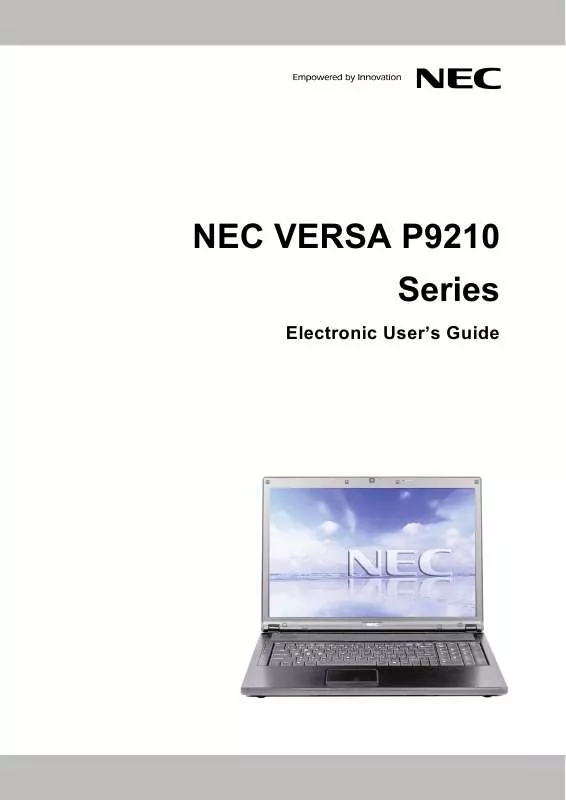 Mode d'emploi NEC P9210
