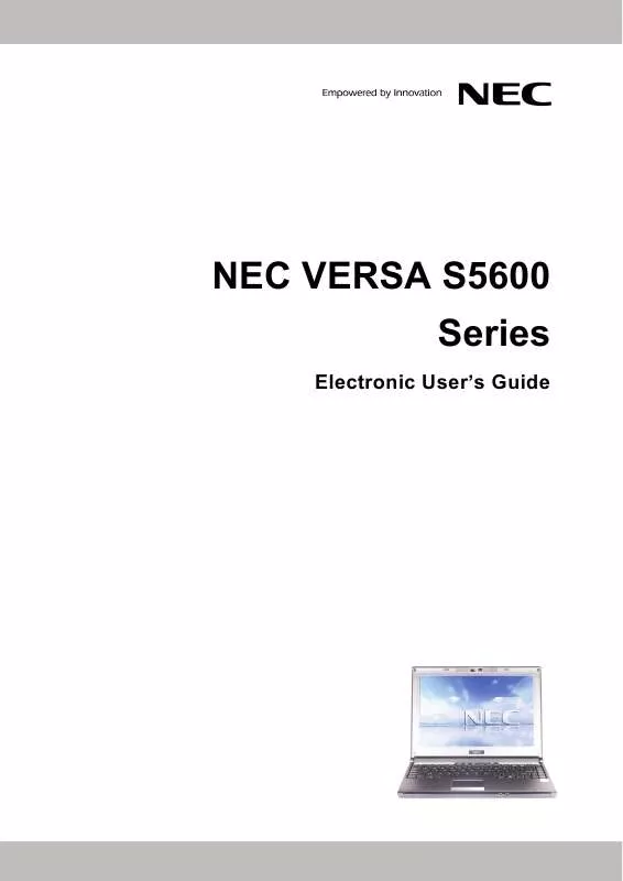 Mode d'emploi NEC S5600