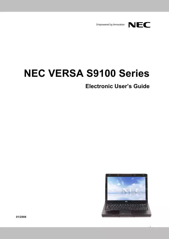 Mode d'emploi NEC S9100