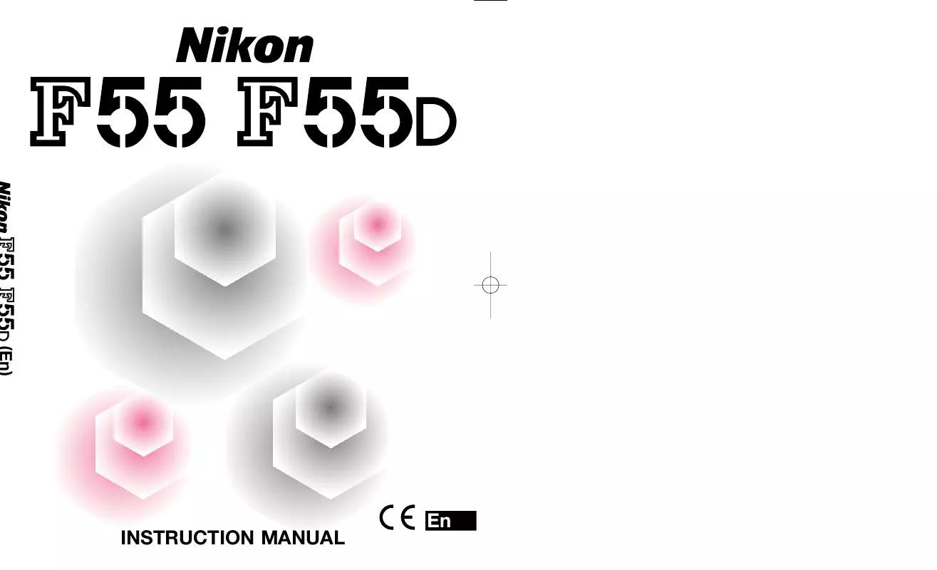 Mode d'emploi NIKON F55