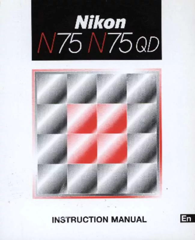Mode d'emploi NIKON N75 / N75 QD
