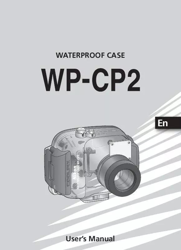 Mode d'emploi NIKON WP-CP2 WATERPROOF CASE