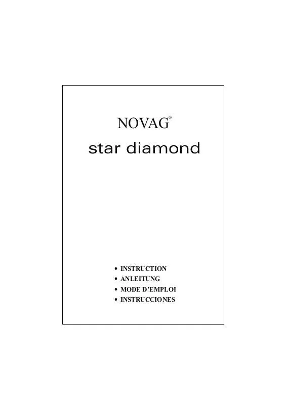 Mode d'emploi NOVAG STAR DIAMOND