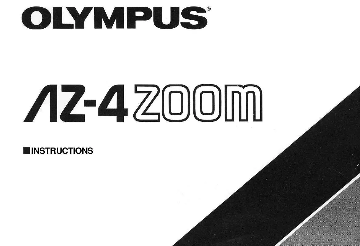 Mode d'emploi OLYMPUS ACCURA AZ-4 ZOOM