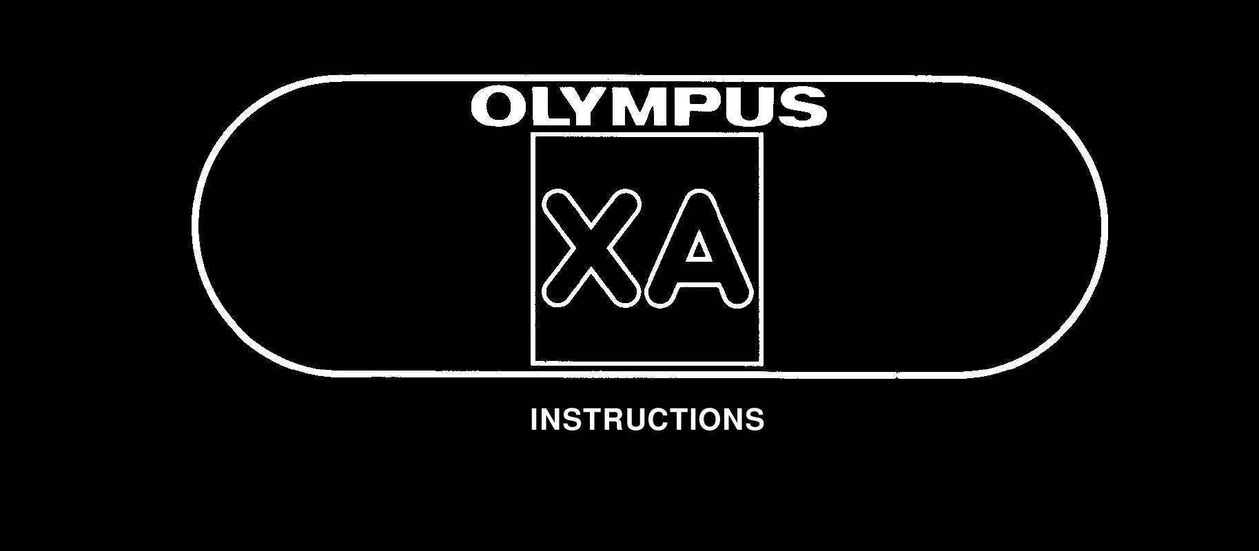 Mode d'emploi OLYMPUS X-A
