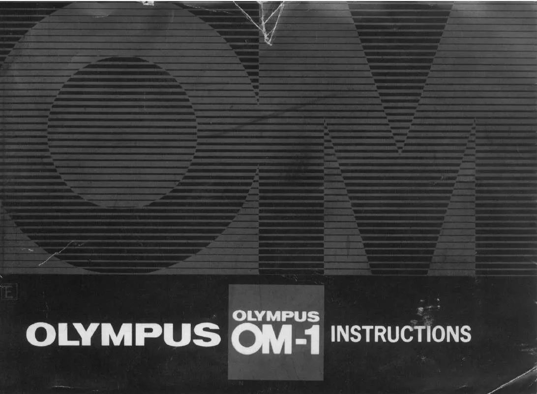 Mode d'emploi OLYMPUS OM-1