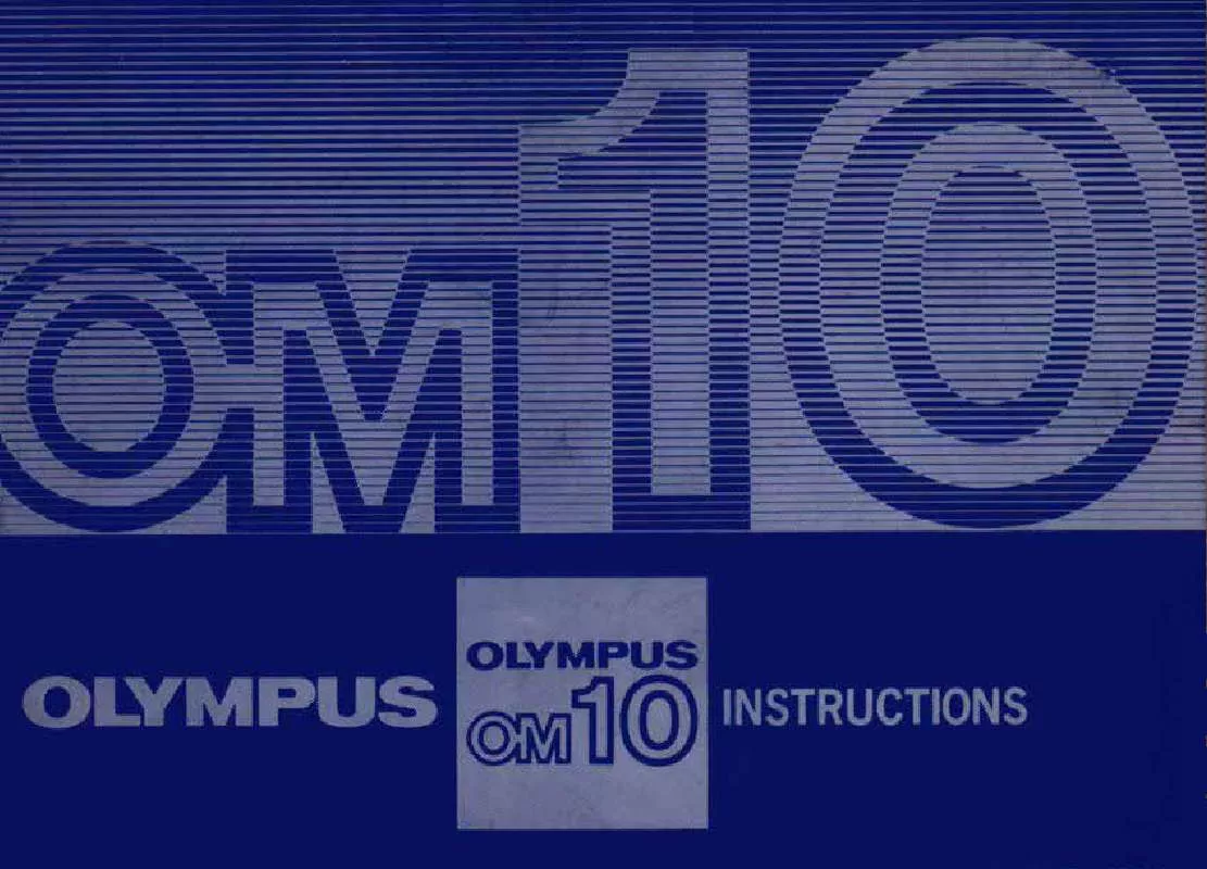 Mode d'emploi OLYMPUS OM-10
