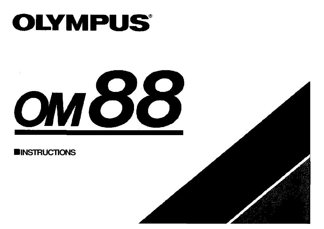 Mode d'emploi OLYMPUS OM-88