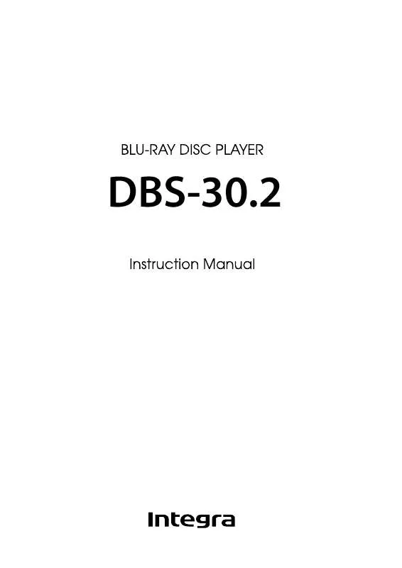 Mode d'emploi ONKYO DBS-30.2