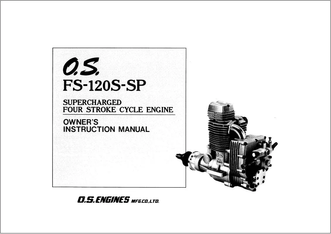 Mode d'emploi OS ENGINES FS-120S-SP