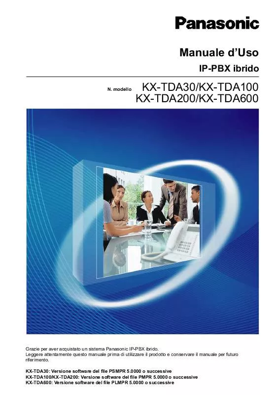 Mode d'emploi PANASONIC KXTDA600NE
