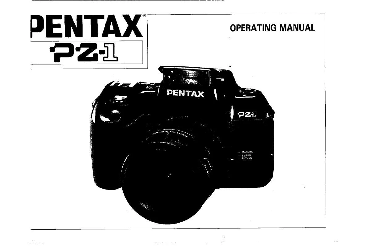 Mode d'emploi PENTAX PZ-1