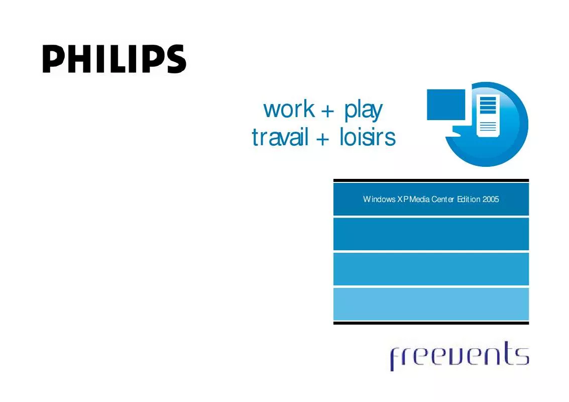 Mode d'emploi PHILIPS FREEVENTS