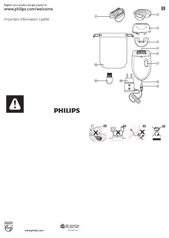 Mode d'emploi PHILIPS HP 6422