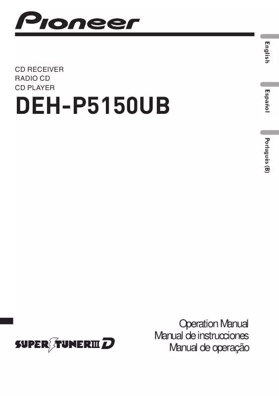 Mode d'emploi PIONEER DEH-5150UB