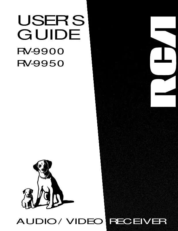 Mode d'emploi RCA RV-9900