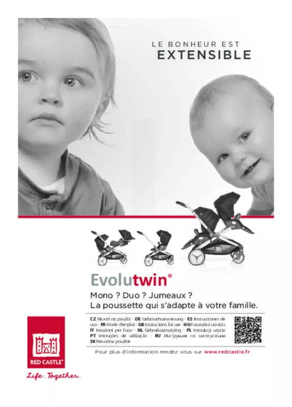 Mode d'emploi RED CASTLE EVOLUTWIN