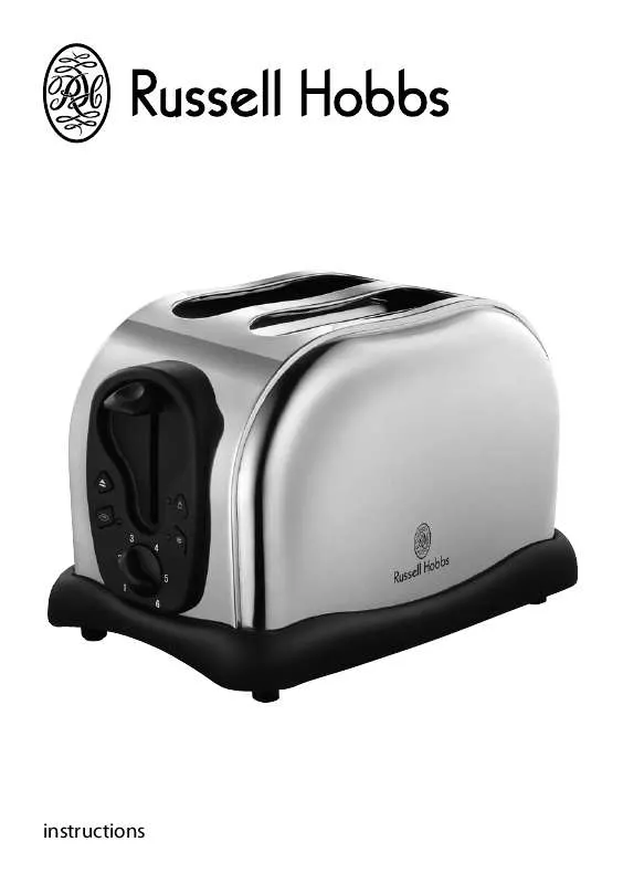 Mode d'emploi RUSSELL HOBBS SLICE COMPACT TOASTER