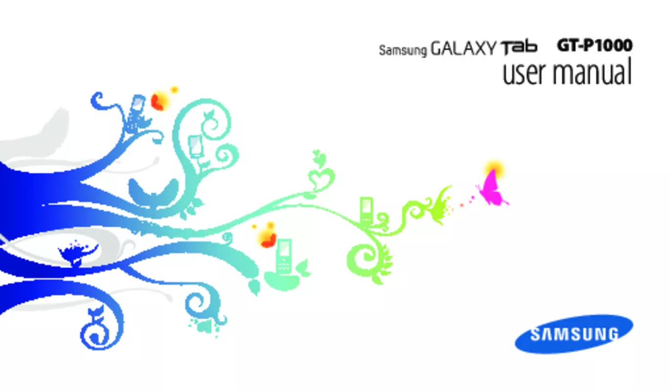 Mode d'emploi SAMSUNG GALAXY TAB (7.0, 3G)